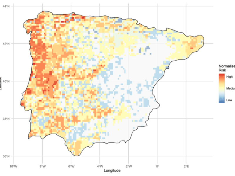 Incidencia de Bsal en&nbsp;España
